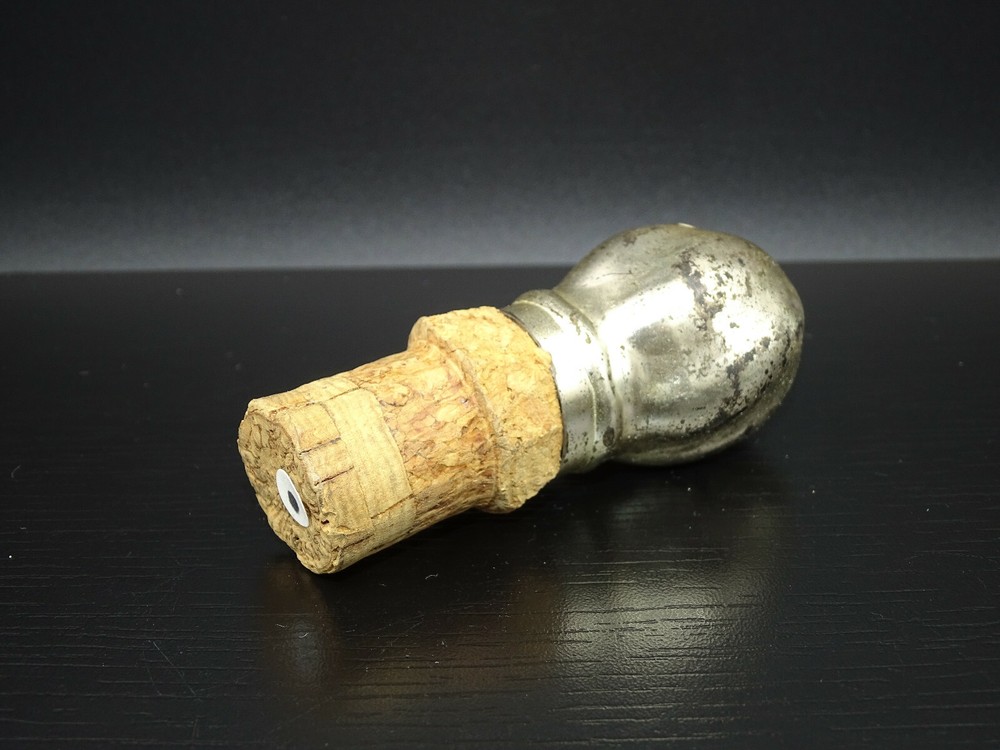 X75⭐⭐ Vintage Wine Stopper Cork Silver Plated ⭐⭐