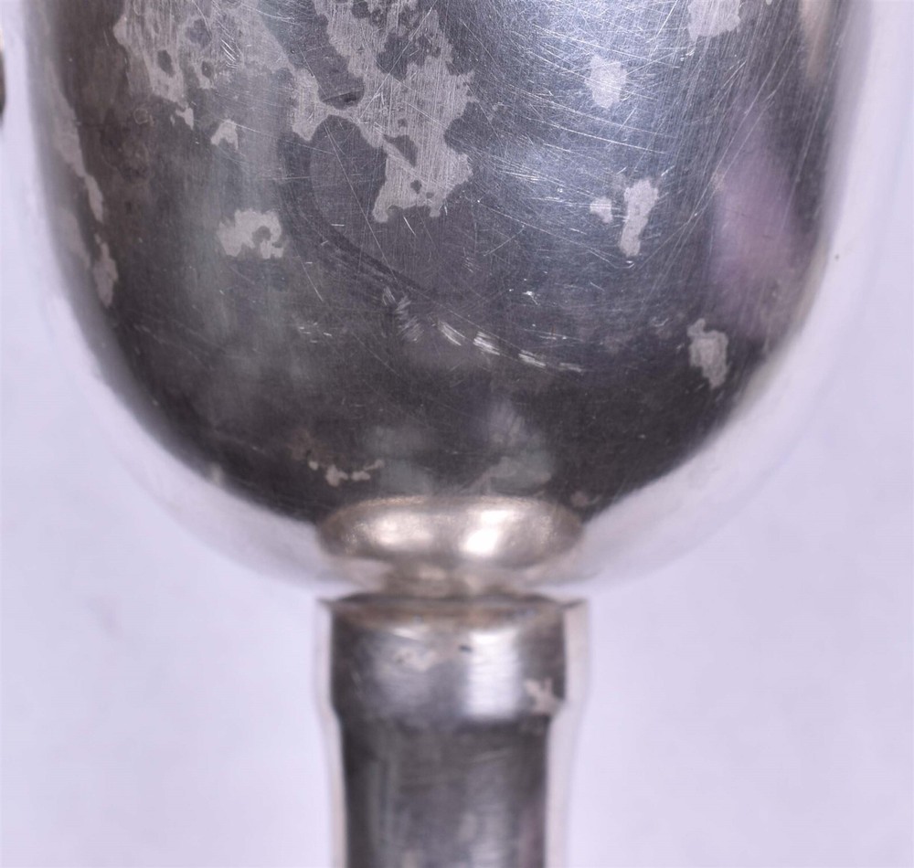 Antique 0.800 Silver Kiddush Goblet Cup Jerusalem