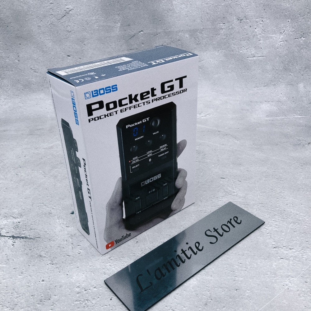 BOSS Pocket Gt Pocket Effects Processor Tone Studio Bluetooth USB PocketGt Japan