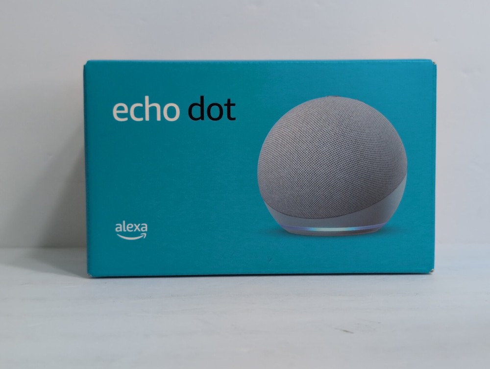Echo Dot 4th Generation Smart Speaker with Alexa Twilight Blue