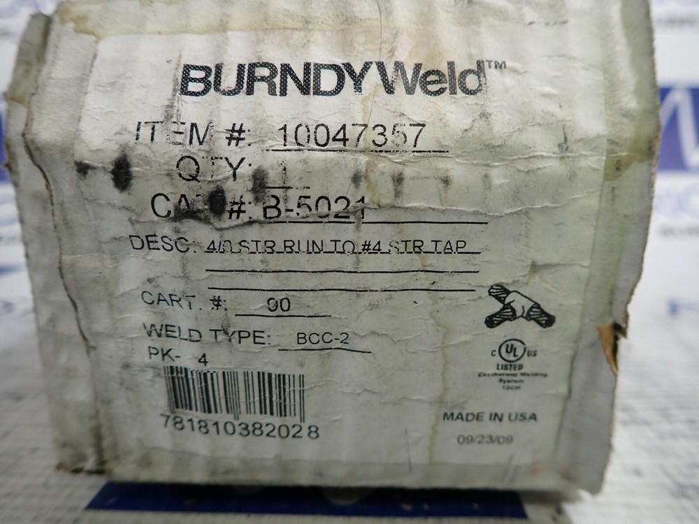 Burndy B-5021 Cable Mold *NEW
