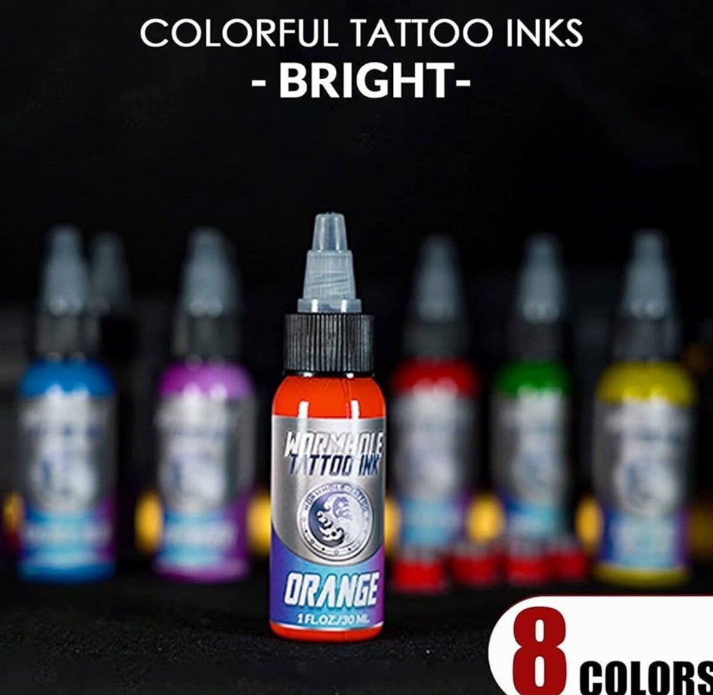 Wormhole Beginner Tattoo Kit TK188 Red Gun