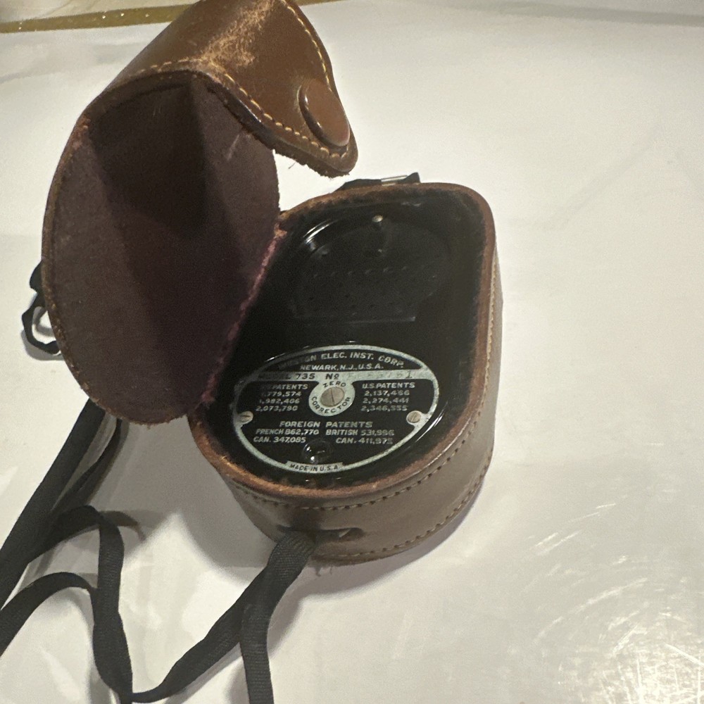 Vintage Weston Master II Camera Flash Light Universal Exposure Meter