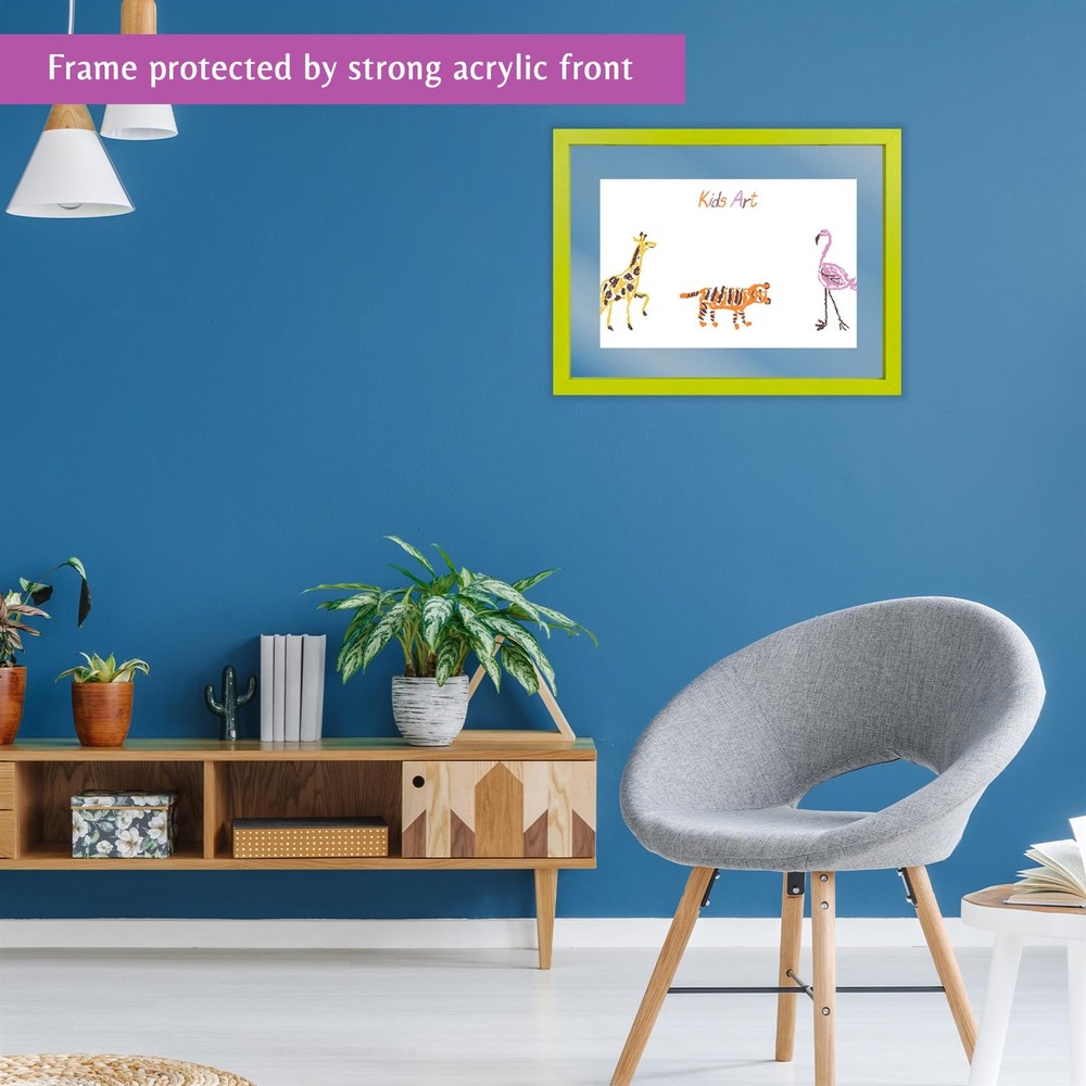 Light Green Kids Display Frame 12x16'' LABEL
