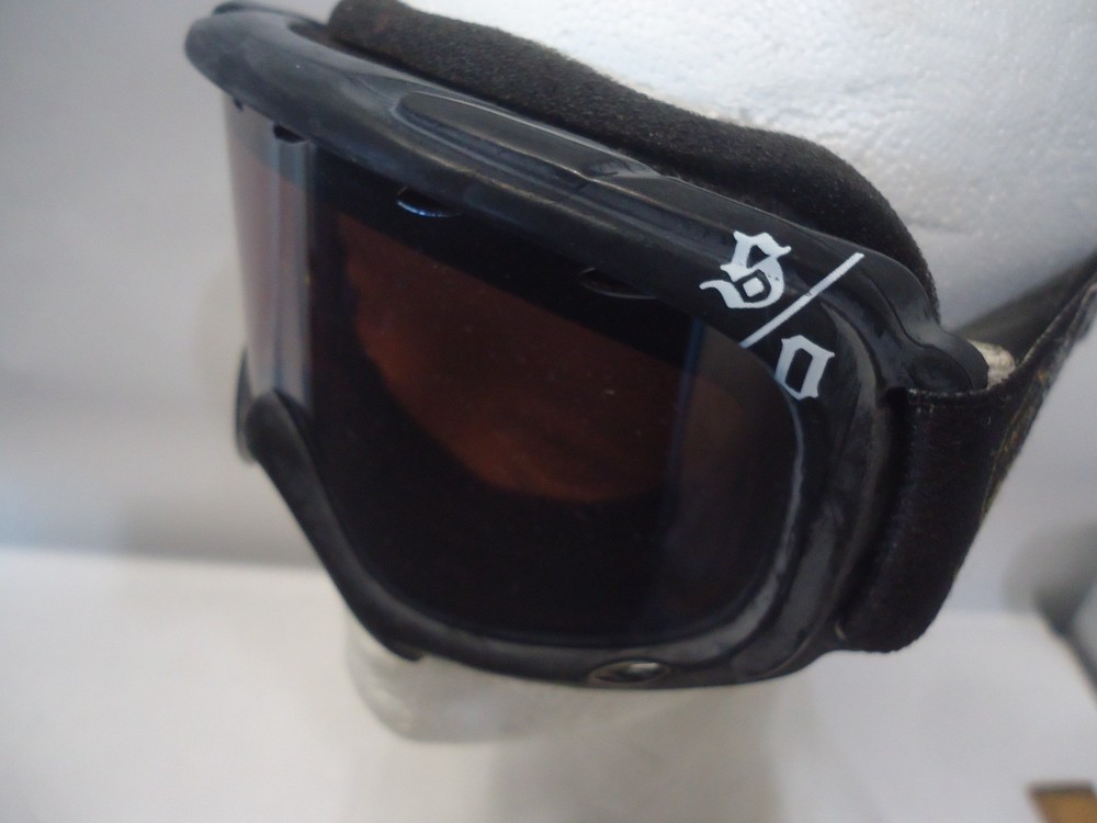 Smith Optics Ski Goggles Adjustable Ventilated Black Frame Motorcycle 1965
