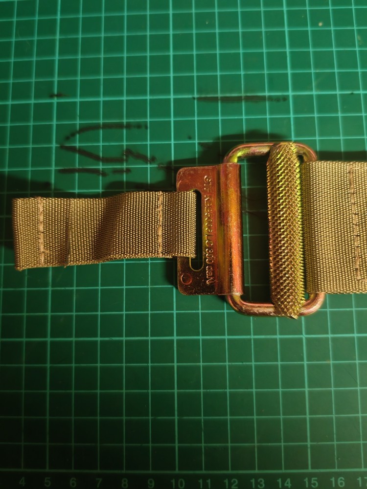 UKOM Roll Pin Belt Buckle With Belt