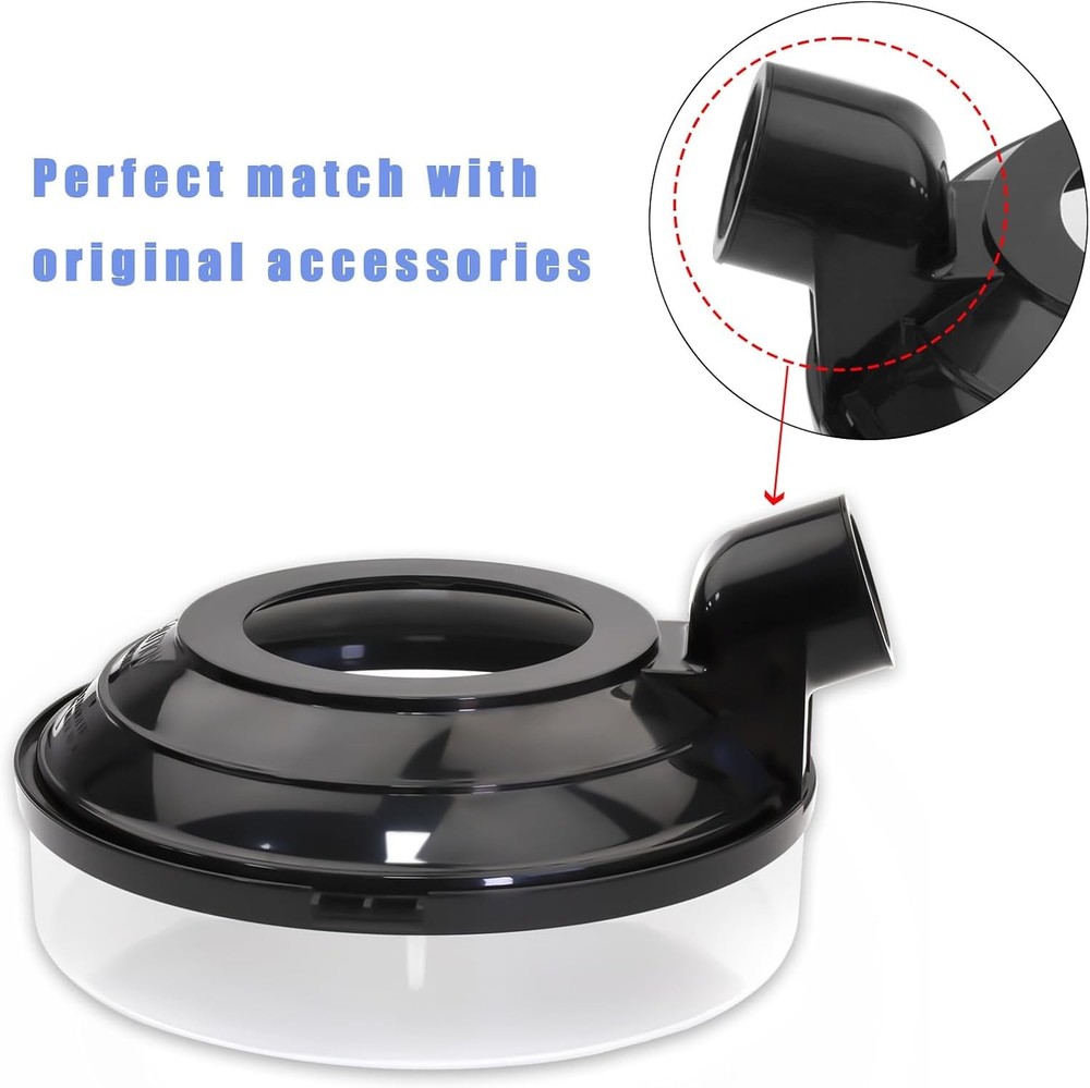 2 Quart Water Pan (Basin) Compatible with Rainbow Vacuum Medium, Black