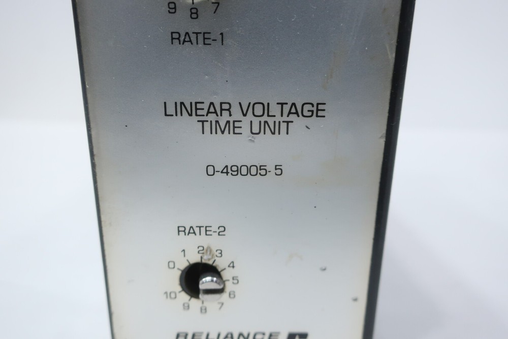 Reliance 0-49005-5 Linear Voltage Time Unit