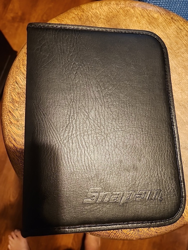 Snap On Owners Manual with Binder KRL Tool Box New