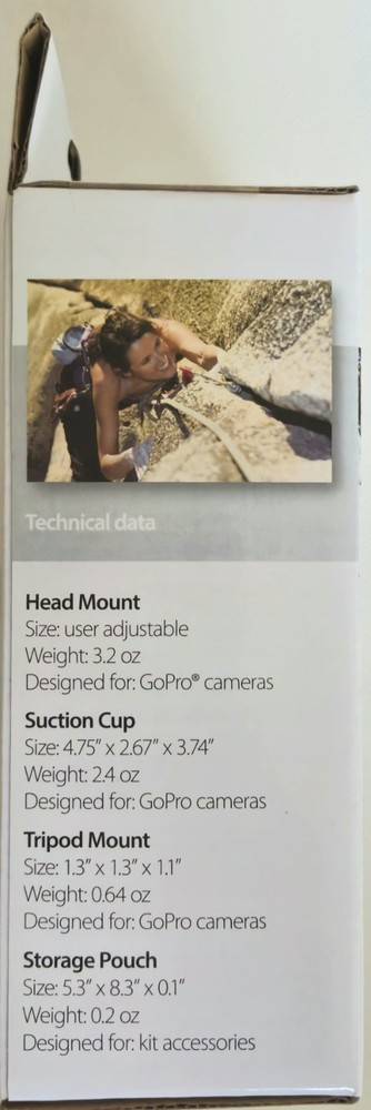 Sunpak Platinum Plus Action Camera Accesory Kit Everything 2 CaptureGreat Videos