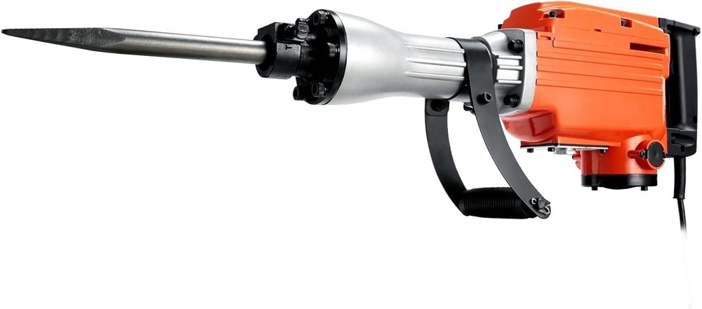 Heavy Duty Demolition Jack Hammer with 4 Chisels & Vibration Control Handle