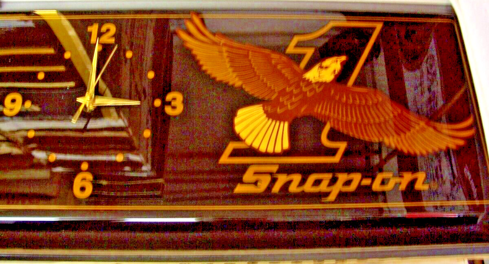 EAGLE CLOCK from SNAP-ON TOOLS!! NEW!!