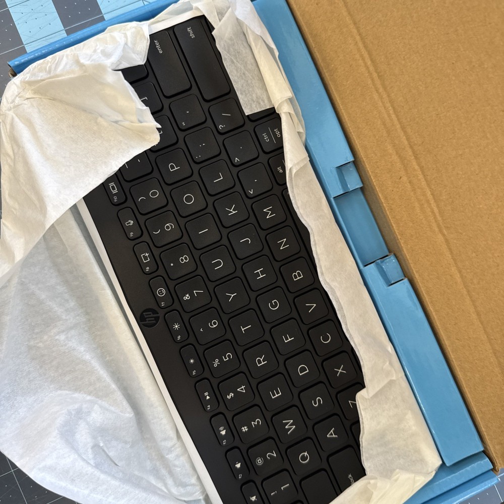 HP 350 Compact Multi-Device Bluetooth Keyboard PC, Mobile & Tablet.