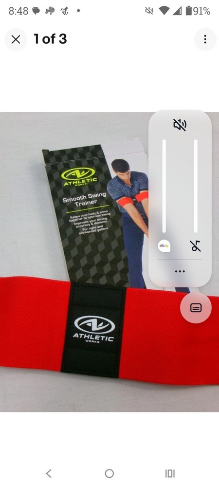 Golf Swing Trainer - Swing Correcting Arm Band - Swing Training Aid