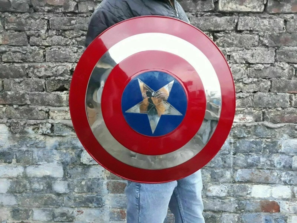 Avengers Captain America Shield Battle War Round Shield
