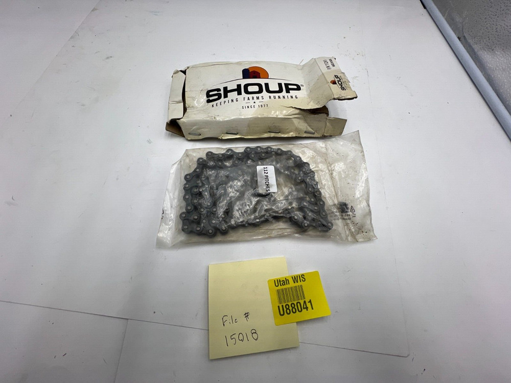 Shoup 11241 Seed Meter Chain 112 Pitches Gray