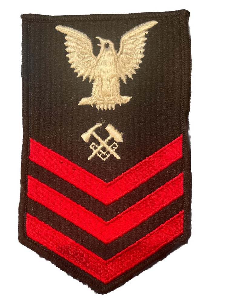 Navy 1st Class Hull Maintenance Technician Patch