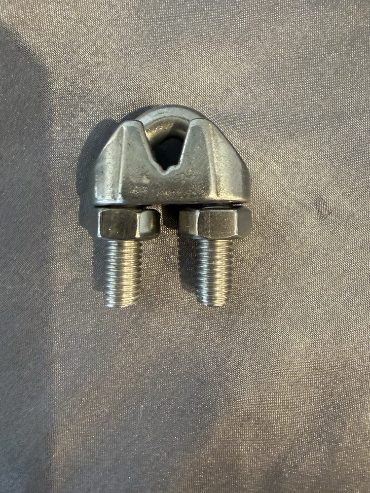 1/4” Stainless Wire Rope Clamp
