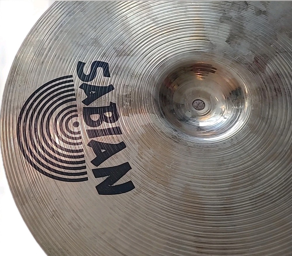 SABIAN XS20 16" MEDIUM THIN CRASH CYMBAL CRACKED