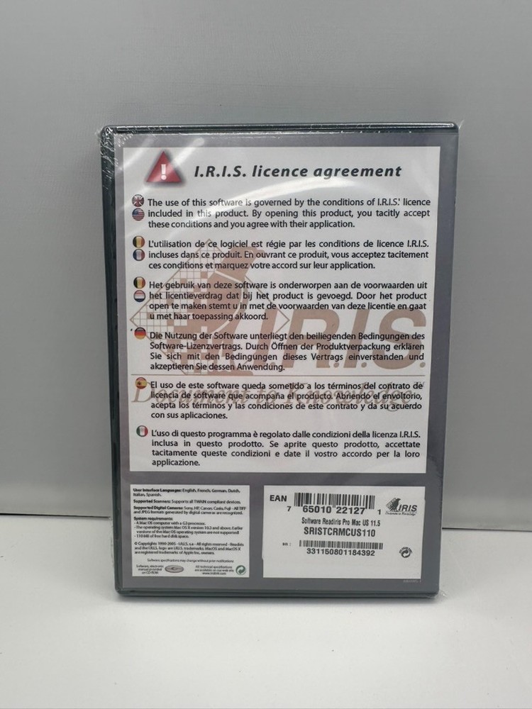 Readiris Pro 11 for Mac OS NEW