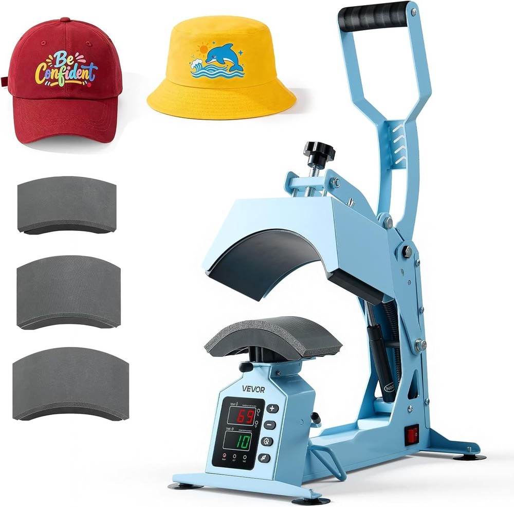 Compact Hat Heat Press for Multi-Material Projects: Reliable, Fast & Lightweight