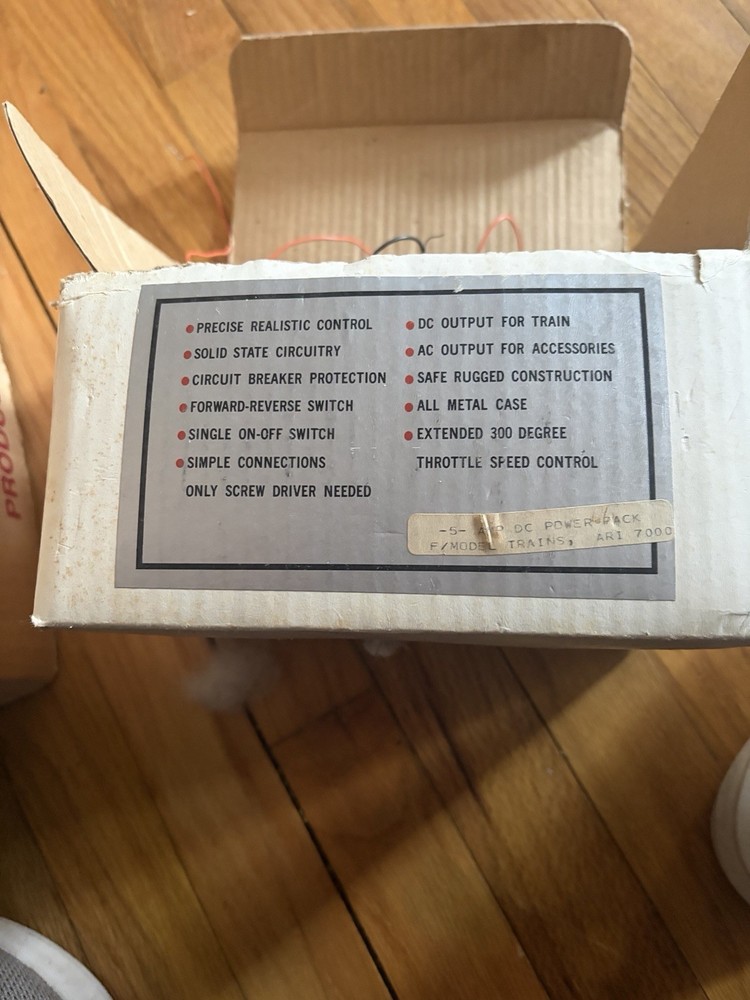 aristo craft Power Plus hobby transformer 5 Solid State