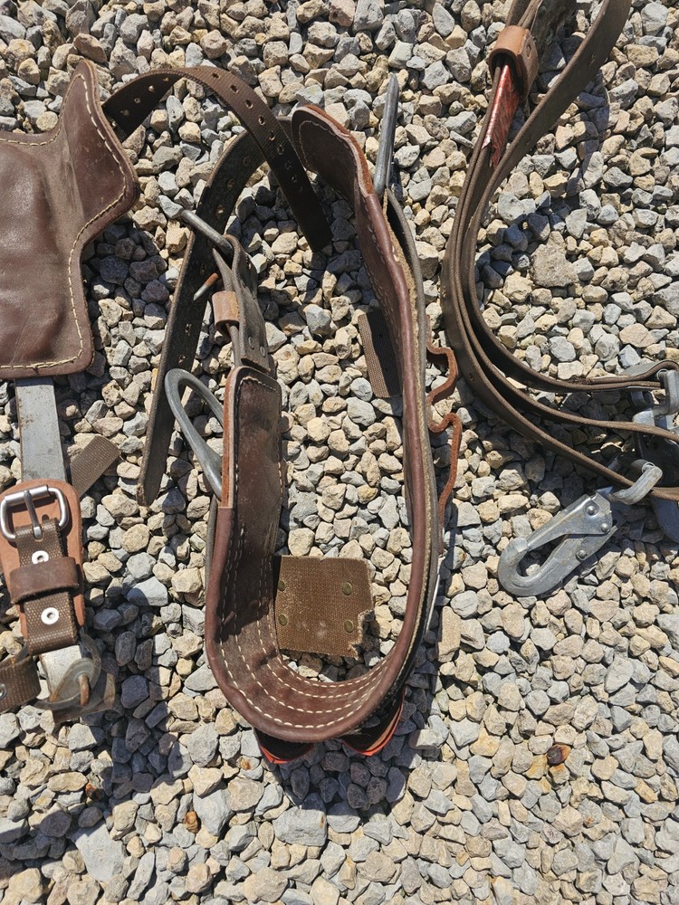 COMPLETE KIT Tree Climbing Spikes