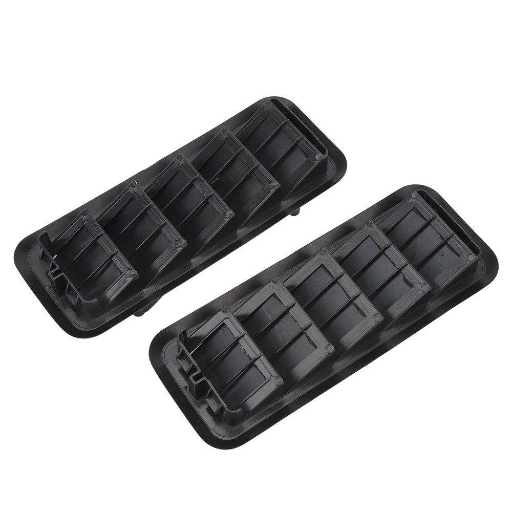 2pcs Back Panel Air Vent Relief Grille Durable Replacement For Chevy Silver COHM