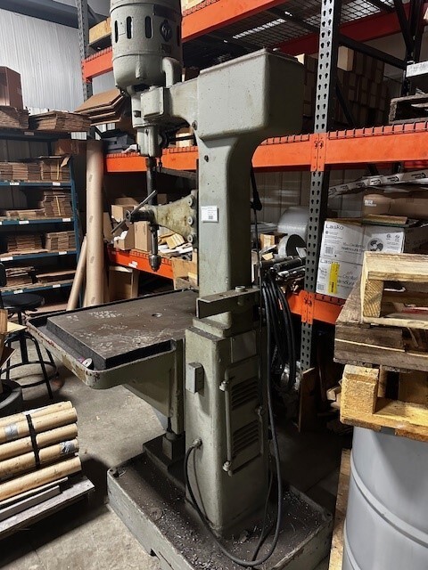 Allen Column Drill Press all Cast Iron Table - Variable Speed