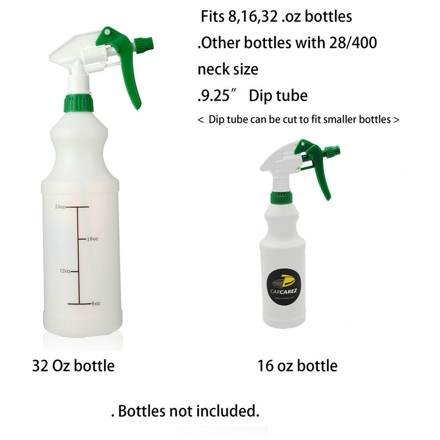 Plastic Trigger Spray Bottle 32 oz Chemical Resistant Sprayer