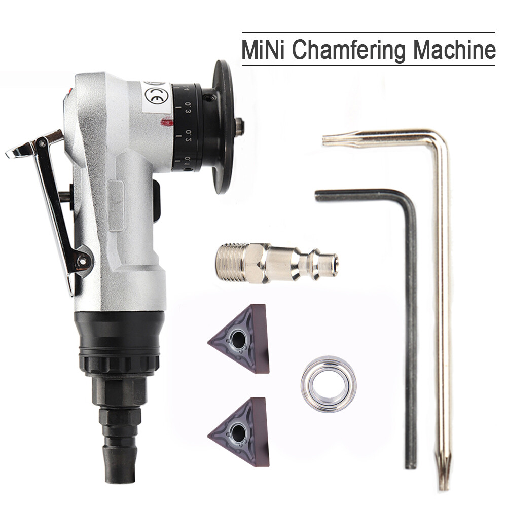 Pneumatic Chamfering Machine Set Mini Chamfer Tool For Metal Trimming Deburring