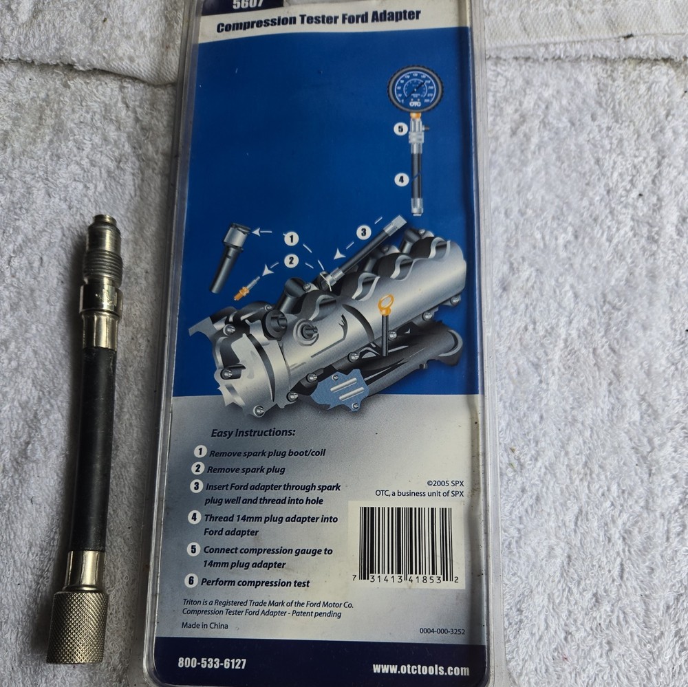 OTC Tools 5607 Compression Tester Ford Adapter