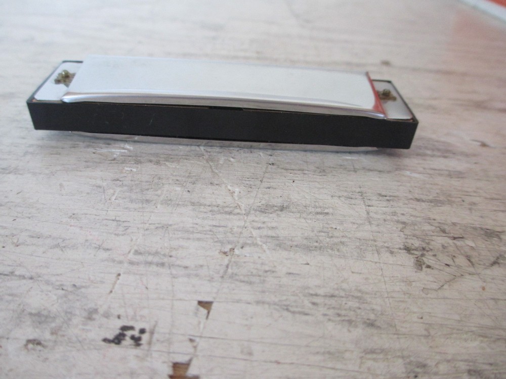 Unbranded Chrome Harmonica, 10 Hole, C-Key