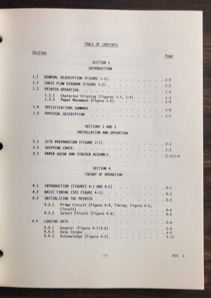 Centronics Model 101A Printer Technical Manual (1978)