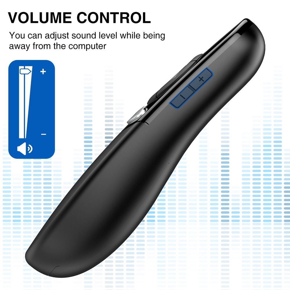 2 in 1 Type C and USB Presentation Clicker Powerpoint Presentations for Mac,PC