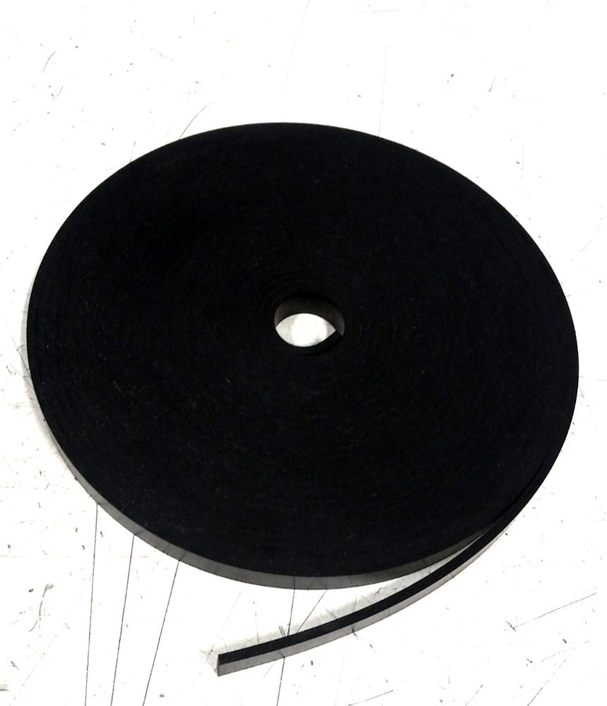 Neoprene Solid Sheet Rubber Flex  Strip  1/8" Thick x 3/4" W x 60-Ft Roll 60 D