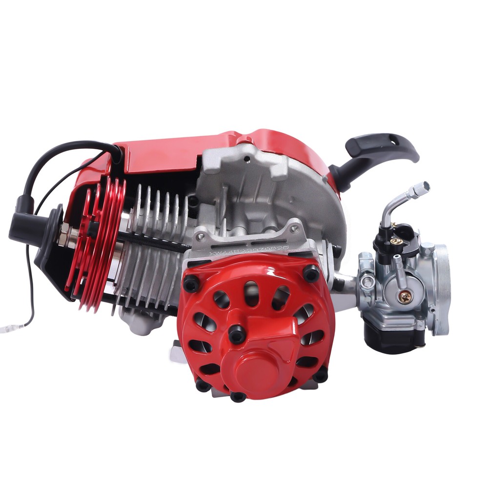 49cc 2 Stroke 6 Teeth Pull Start Engine For Mini Motor Pocket Scooter Dirt Bike