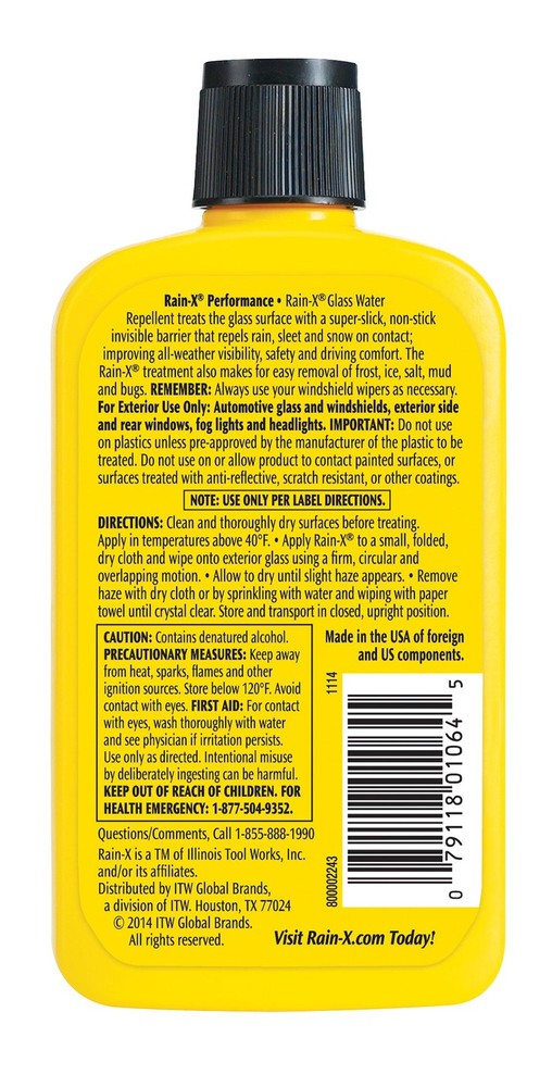 Rain-X Glass Treatment