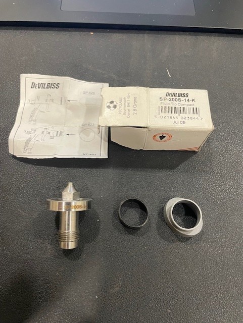 DEVILBISS SP-200S-14-K Fluid Tip Compact