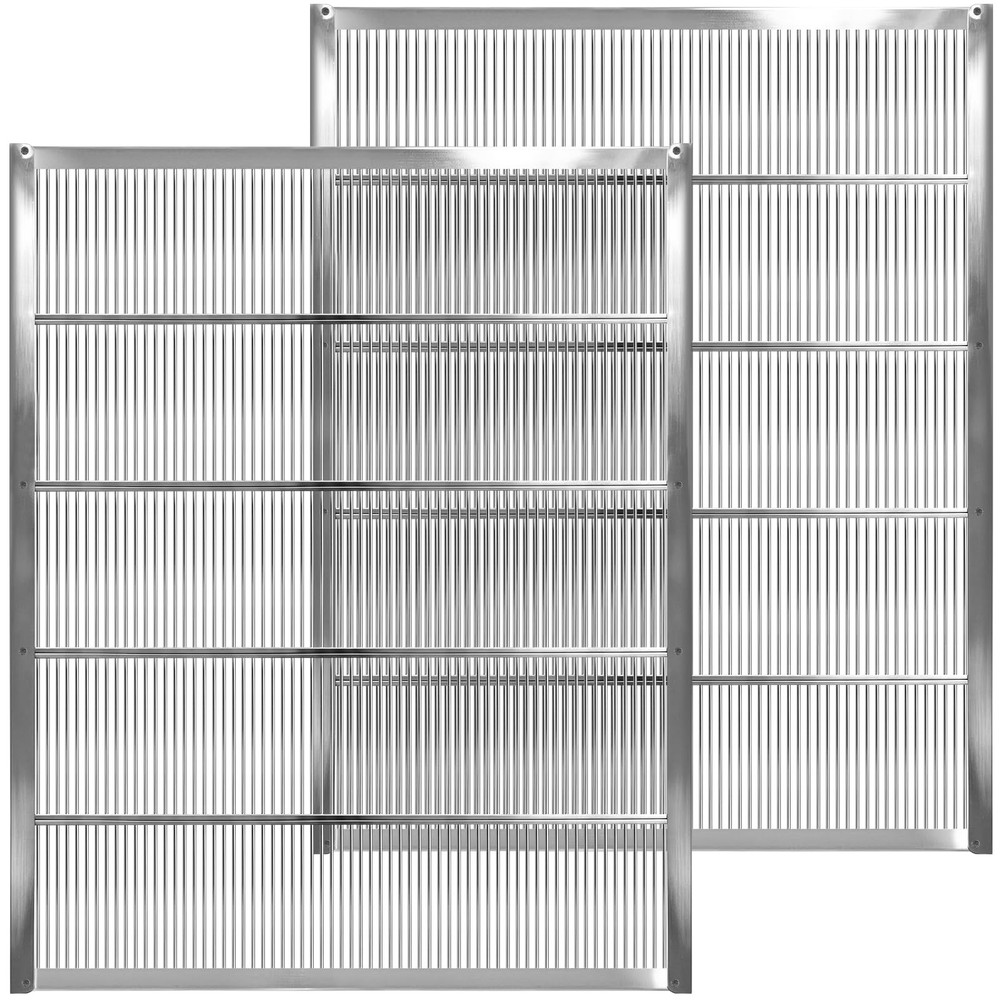 2 Pack Galvanized Metal Queen Excluder Langstroth 10 Frame Beehive Tool