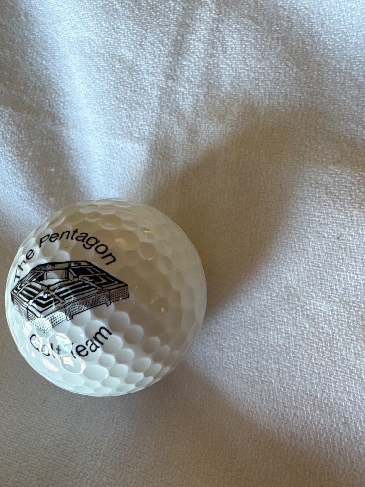 The Pentagon Golf Team Logo Golf Ball