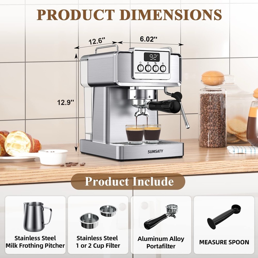 Sumstay Espresso Coffee Machine