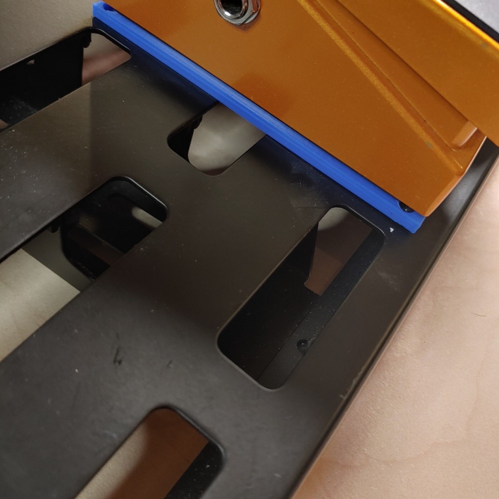 Warwick Rockboard Pedal Mount- Universal Vertical- 3D Printed