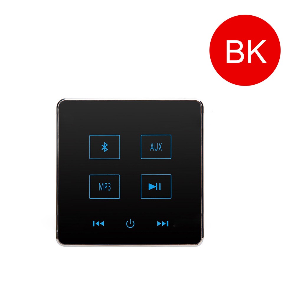 2 Channel 20W Class D In Wall Amplifier Audio Touch Screen Bluetooth-compatiU4