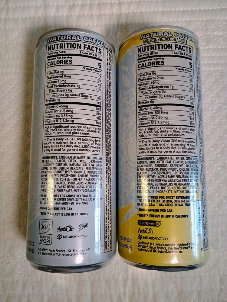 Ghost Energy OG & OG Colada 2 Pack (Mini Cans)