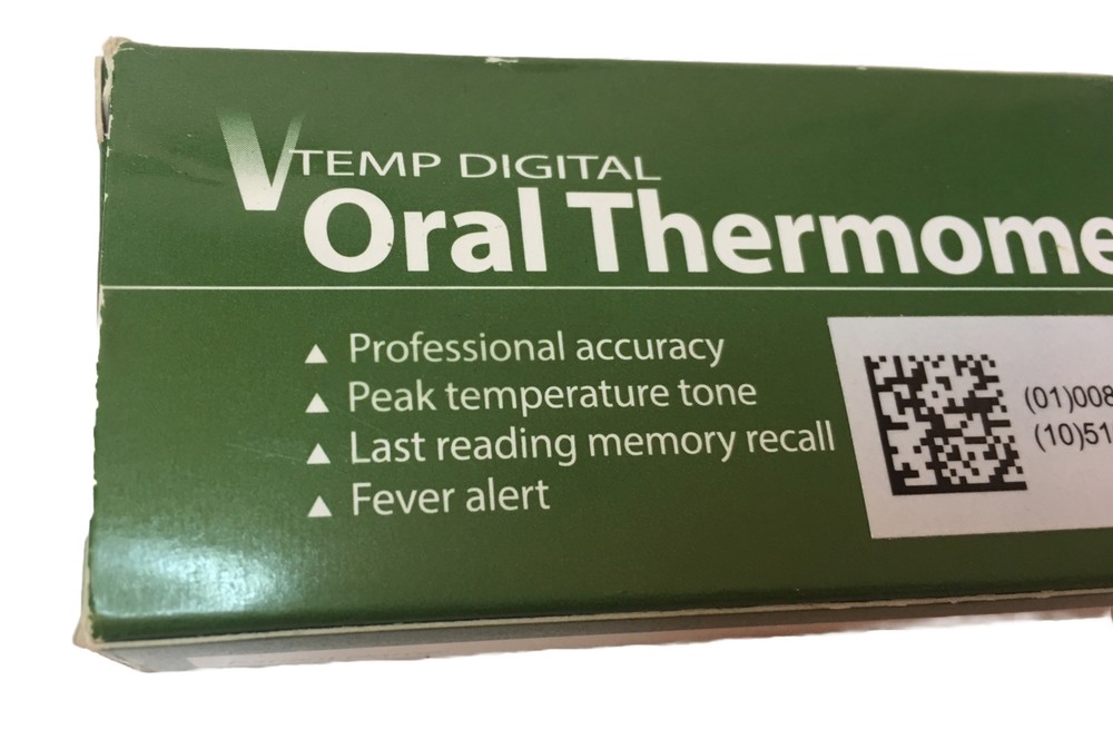 60-Second Digital Thermometer 1 Count by Theracare