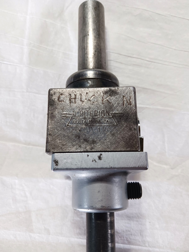 Criterion S-1 1/2 Adjustable Offset Boring Head 5/8” Shank Milling Machine Tool