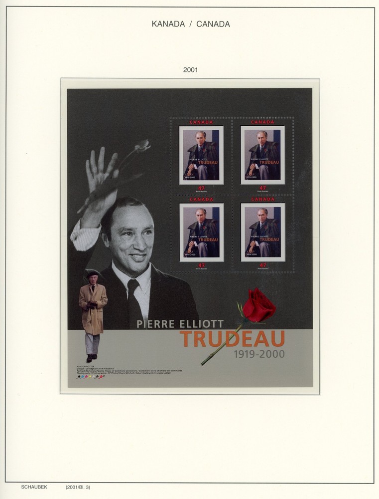 Canada 2000-2004 Virtually Complete Mint XF OG NH on Schaubek Hingeless Pages