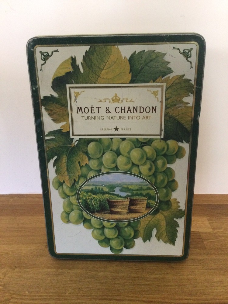 EMPTY Presentation Tin Box Moët & Chandon Champagne Collectable Rare