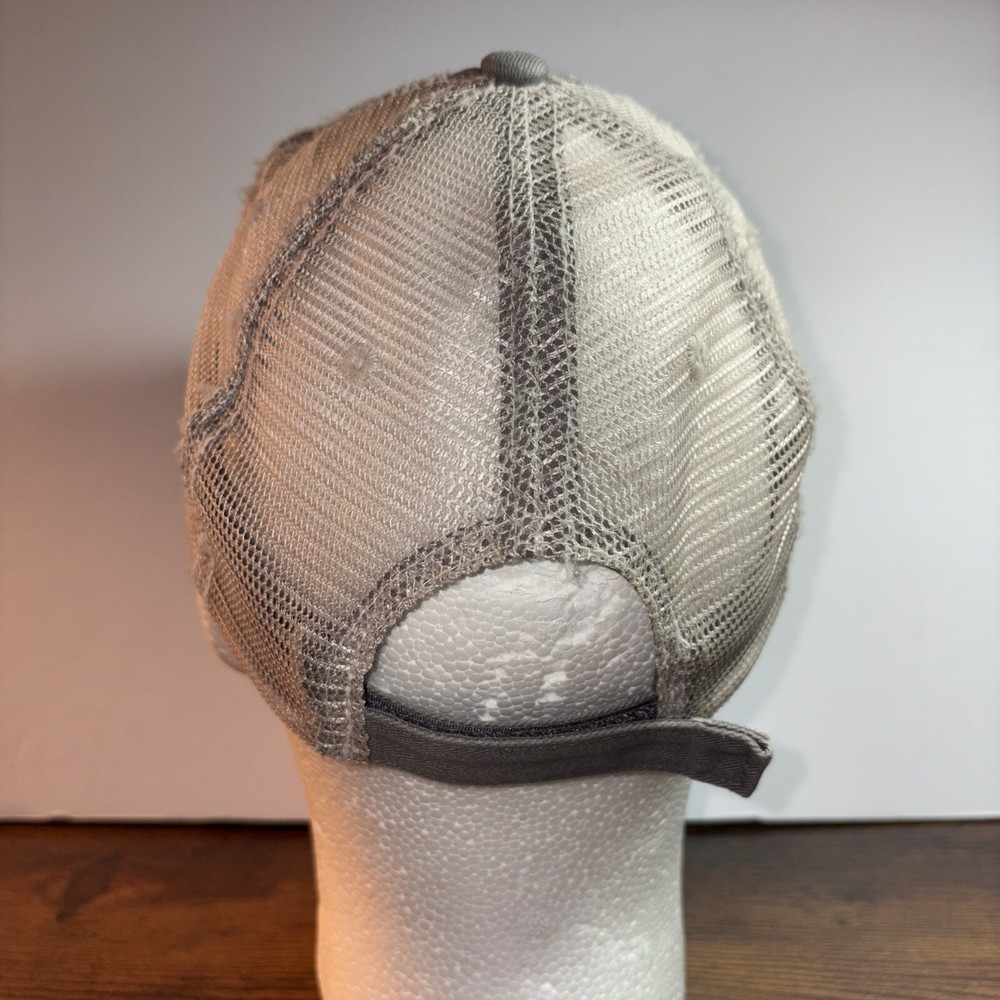 Vintage Dekalb Hat Cap Gray Mesh Back Adjustable